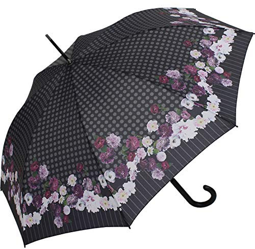 Knirps Damen Automatik Stockschirm Blooming Amethyst (Amethyst)