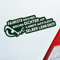 Auto Aufkleber Fährste noch NEN bisschen dichter auf, Kannste auch gleich selber lenken! 20x7 cm Dunkelgrün Sticker Heckscheibenaufkleber