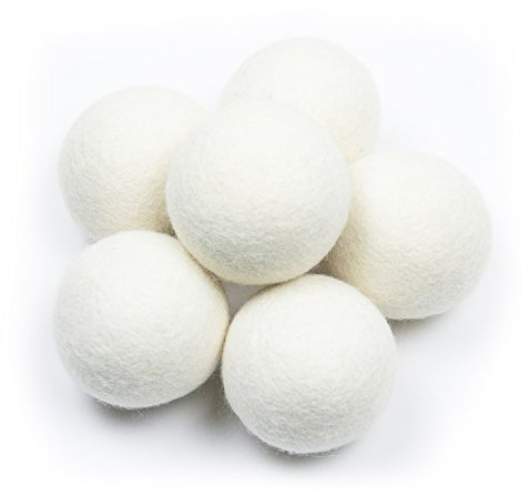 Secador de lana Bolas 3 XL, 6 unidades Premium reutilizable Natural suavizante