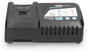 KOMA TOOLS 08773 Cargador Rápido Batería 125 W