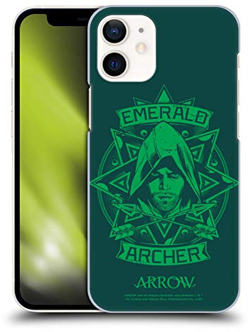 Head Case Designs Offizielle Arrow TV Series Archer Abbildungen Grafiken Harte Rueckseiten Handyhülle Hülle Huelle kompatibel mit Apple iPhone 12 Mini