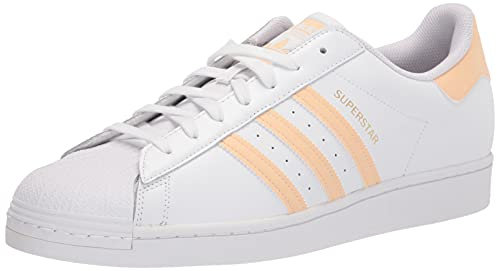 adidas Originals Stan Smith - Scarpe da Ginnastica Basse Unisex per Adulti, Bianco Arancione Rosa, 43.5 EU