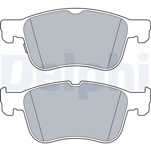 DELPHI Bremsbeläge Satz Bremsklötze Bremssteine Set ohne Zubehör LP3520