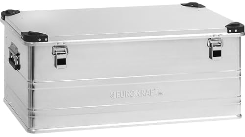 eurokraft | Aluminiumbehälter Industry | Inhalt 140 l | Außen-LxBxH 900 x 495 x 379 mm