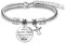 WTOPP Mum Memorial Bracelet Gift Loss of Mother Jewelry I Have a Guardian Angel in Heaven I Call Her Mum, Silver