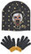 L.O.L. Surprise! Kinder Winter-Set 2-TLG. Mütze und Handschuhe (52, Grau)