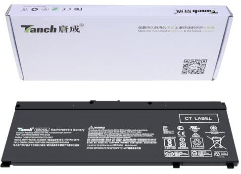 Laptop-Akku SR04XL 917724-855 für HP Omen 15-dc0009TX 15-dc0056tx 15-ce003nf 15-cx0599sa 15-cb003nf 15dc-1018nf 15.4V 4550mAh 70.07Wh