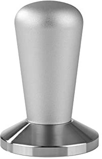 BEEM Tamper – 58 mm I Edelstahl I Zum Andrücken von Kaffeemehl I Für Siebträgermaschinen mit Mahlwerk I Ergonomischer Griff