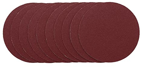 Draper Sanding Discs, 125mm, Hook & Loop, 120G (Pack of 10) 02695