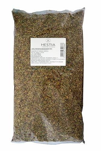 Hestia Herbs Mediterrane Kräutermischung 500 g aus Griechenland | Mit Oregano, Rosmarin, Thymian, Basilikum und Petersilie für authentischen mediterranen Geschmack