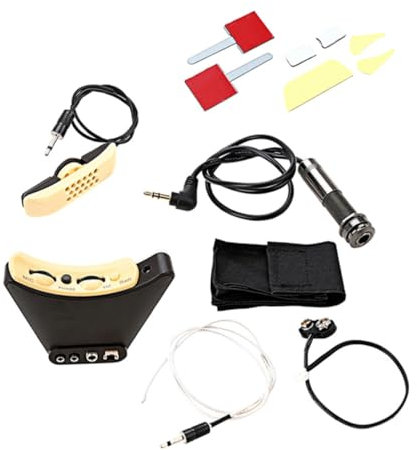 Toyvian Portable Pickup for Acoustic Guitar Sound Hole Pickup Multi-function for Folk Guitar Replacement Part for