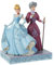 Disney Traditions Cinderella Vs Lady Tremaine Figurine
