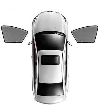 DLXYZML Auto Sonnenschutz für Volvo S40,Nylon Mesh Magnetisch Sonnenblende Seitenfenster Sonnenschutz UV Schutz Wärmeisolierung Autozubehör,2pcs Front Window