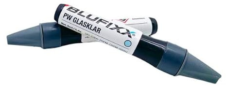 Blufixx-Pro Plastik und Holz - Ersatzkartusche für Reparaturstift mit lichthärtendem Gel und LED Licht, Repariert Kratzer und Macken in Esstisch, Küchenfronten, Kunststofffensterrahmen und Spielzeug
