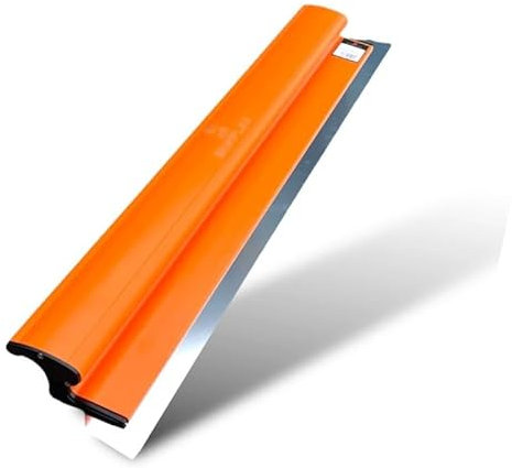 Plastering Spatula Skimming Tool – Skimflex Qik Change Replaceable Blade, 32” 600mm Skim Tool – Lightweight, Durable, for Rendering, Drywall & Plaster Finishing