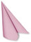 DeinPack 50 x Airlaid Serviette 40 x 40 cm rosa - hochwertige Einwegservietten stoffähnlich - Reißfest, Saugstark & Formstabil - ideal für Hochzeit, Partys und Events