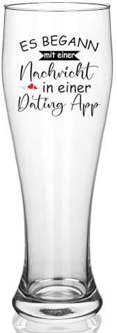 Joymaking Bierglas Valentinstagsgeschenk, Partner Geschenk für Männer - 700ml