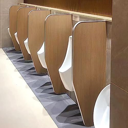 WJFTODAY Urinal-Toilettentrennwand, wasserdichte Trennwand für Hotel-/öffentliche Toilette Trennwand für Hotel-/öffentliche Toiletten, Urinal-Toilettenschutzwand für Schulen/Einkaufszentren (1 Stück)