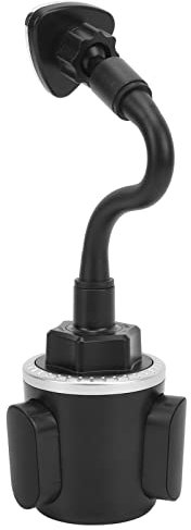 Tomvorks Supporto Mobile per Auto - Portabicchiere Porta Cellulare Magnetico Rotante, Argento, Navigazione Comoda e (Argento)