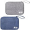 Anmahe 2 PCS Cable Organiser Bag,Portable Travel Cable Organiser,Universal Cable Organiser Travel,Electronics Accessories Organizer Bag,for Cables Power Bank USB Drive Charger Earphone