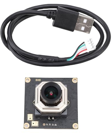 CHEOTIME USB Camera Module, 4K Webcam with 12MP Autofocus & Dual Mics, 85° Wide Angle 30FPS Plug & Play, Industrial Security & Face Recognition​