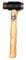 Thor Hammer aus Rohleder/Kupfer, 3,8 cm Durchmesser mit 30,5 cm Griff, TH03212