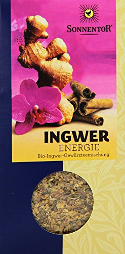 Sonnentor Ingwer Energie-Tee lose, 1er Pack (1 x 100 g) - Bio