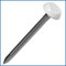 UPVC White Cladding Pins Stainless Steel 30mm - 200 Box