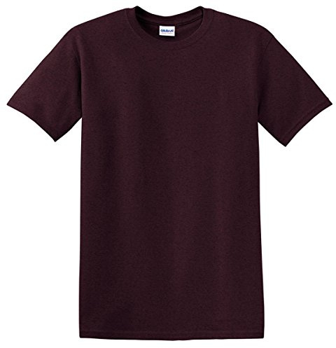 Gildan Mens Heavy Cotton Short Sleeve T-Shirt (XL) (Russet)