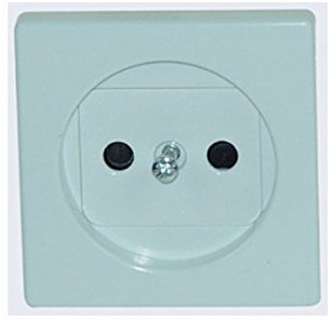Simon M113499 - Tapa base enchufe blanco 82