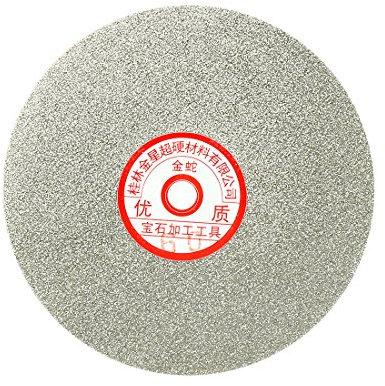 Sourcingmap 6-inch Grit 60 Diamond Coated Flat Lap Wheel Grinding Sanding Polishing Disc