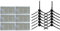 REFURBISHHOUSE 12x Spazzola Laterale 6X HEPA Kit Filtro per CHUWI ilife v5s v5 x5 ilife V3s v3s PRO v3l v5s PRO v50 aspirapolvere Robot ricambi