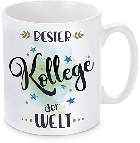 Tasse mit Motiv Modell: Bester Kollege der Welt