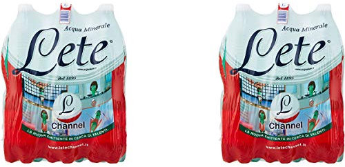12 Wasserflaschen mit Mineral-Effekt, 1,5 l