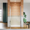SIRHONA Porte de Douche 76 x 185 cm Pivotante Porte de Douche Extensible Cabine de Douche Porte de Douche 6mm verre