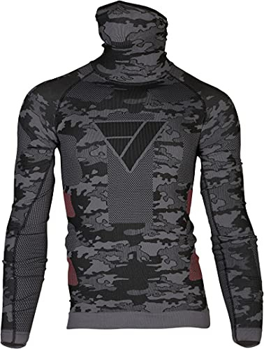 Modeka Tech Dry Bandana Longsleeve Funktionsshirt (Black/Camouflage,L)