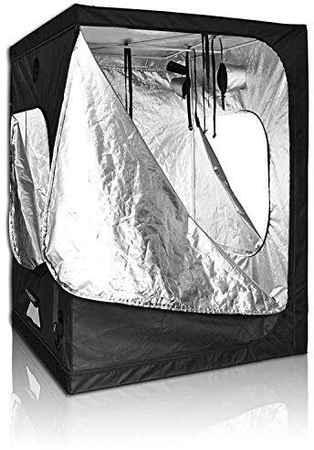 Grow Tent Growbox Plant Tent Indoor Hydroponics Grow Room Tent Growing Tent for Indoor Greenhouse Growing Plants Mylar (150 * 150 * 200cm)