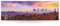 Wandbild Skyline Los Angeles Hollywood Hills - 150cm x 50cm Leinwand auf Fertigrahmen + Aufhänger