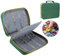 KISLANE Carrying Case for 48 Hot Wheels Cars, Kids Toy Cars Storage Case (Green)