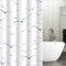 Tatkraft Seagulls Tenda Doccia in Tessuto Impermeabile Poliestere 12 Anelli 180X180cm