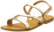 LES TROPEZIENNES PAR M. BELARBI Femme Baden Chaussures Ville Sandale, Or, 41 EU