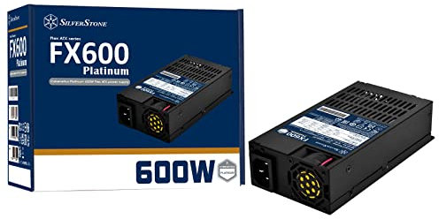 SilverStone Technology FX600 Platinum Cybenetics Platinum 600W FlexATX Fuente de alimentación (SST-FX600-PT)