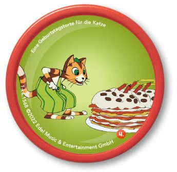 Kekz Audiochip für Kekzhörer, Pettersson und Findus - Kekz 4: Eine Geburtstagstorte für die Katze + drei weitere Geschichten , Hörspiel für Kinder ab 3 Jahren, Spielzeit ca. 56 min