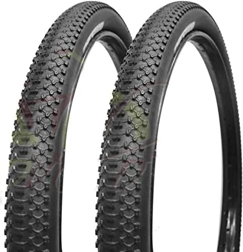 ECOVELO 2 Reifen 27,5 x 2,10 (54-584) Vollgummireifen Mountainbike Reifen Schwarz