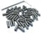 ZDingTech 50pcs M3 x 8mm 304 Stainless Steel Guitar Bridge Saddle Height Adjustment Screws for Fender Stratocaster Telecaster with 1.5mm Wrench,Set Grub Screws Hex Allen Head Socket Set Screws Bolts