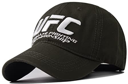 Baseball Cap Unisex U.F.C Baseball Mütze, Stickerei Washed Denim Trucker Cap-Green||1 Piece