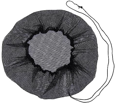 Newwyt Regenfässer, Netzabdeckung für Wassersammlung, Eimer, Blattfilter, Siebabdeckungen, Regentonne, Netzsieb mit Kordelzug, Polyesterfaser