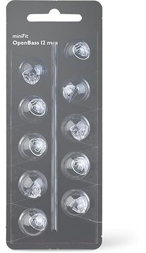 Bernafon | OpenBass Dome miniFit 12mm | (10 Stück) | Ohrstöpsel | Spitze