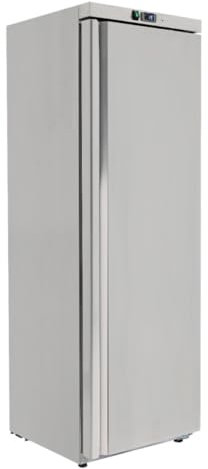 STERLING PRO SPR400S 60cm 360 Litre Lockable Single Door Upright Commercial Fridge - Stainless Steel