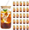 YiYa Verre Avec Paille et Couvercle Verre Canette Verre Personnalisé Bubble Tea Verre Cadeau de Noël d'anniversaire Personnalisé pour les Femmes Mâle Soeur Tante Ami (Y)